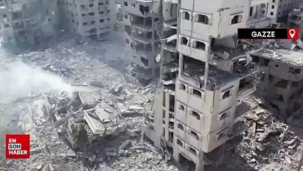 İsrail, Gazze kentindeki Rimal mahallesini enkaza çevirdi