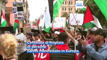 In Europa le manifestazioni per la 