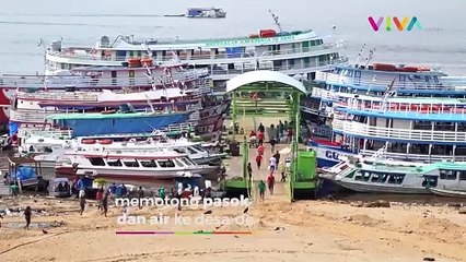 Sungai Amazon Kian Kering, Terparah dalam Lebih dari Seabad