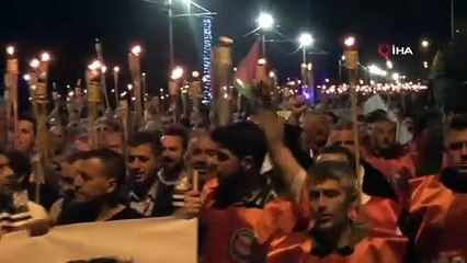 Antalya'da Filistin'e Destek Yürüyüşü