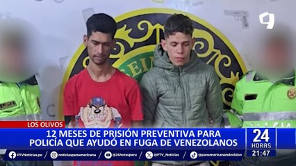 Dictan prisión preventiva a policía que habría favorecido fuga de detenidos