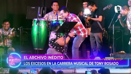 ¡Indignante! Tony Rosado y los excesos en el escenario
