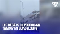 Les images des dégâts de l'ouragan Tammy en Guadeloupe