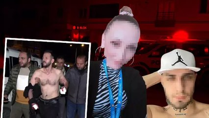 Eski eşini ve sevgilisini bıçaklayıp, kendini de yaraladı