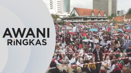 Video herunterladen: AWANI Ringkas: KKD kesan terdapat kandungan berkait Palestin diturunkan TikTok