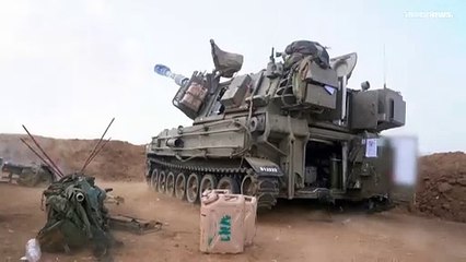 شاهد: استعدادت الجيش الإسرائيلي للمرحلة الثانية من الحرب على قطاع غزة