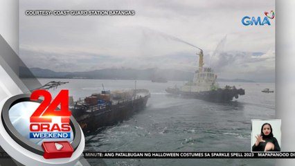Barko, nasunog sa dagat sa Batangas City; 2 patay | 24 Oras Weekend