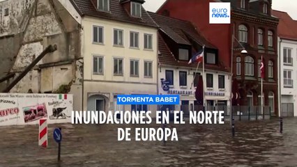 La tormenta Babet causa vientos huracanados e inundaciones en el norte de Europa
