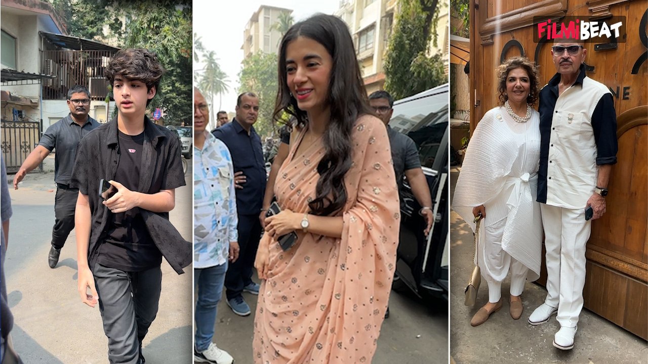 Hrithik Roshan के Parents और बेटे के साथ बहू के अवतार में Lunch करने पहुंची GF Saba Azad! FilmiBeat