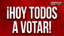 Domingo de elecciones en Crónica: ¡llegó el día!