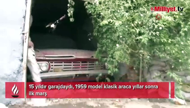 Her yeri toz içinde garajdan çıkarıldı! 15 yıl sonra ilk kez çalıştı: 1 milyon TL masrafı var