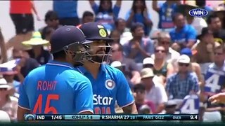 Virat Kohli 91 vs Australia 1st Odi 2016 Perth , Australia (Ball By Ball)