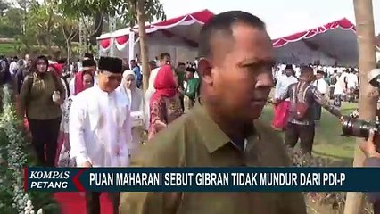 Puan Sebut Gibran Tak Mundur dari PDIP: Jangan Berandai-andai kan Belum Maju, Baru Dicalonkan