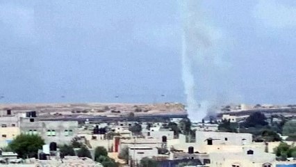 إطلاق صواريخ من رفح في اتجاه إسرائيل