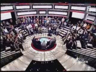 Dieudonné  aux BBR, avec Bayrou et Le Pen