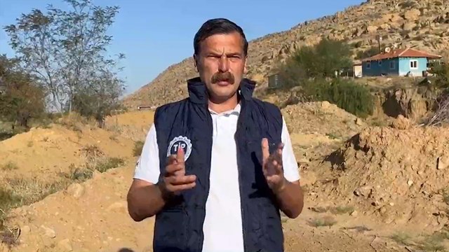 Erkan Baş, TİP'in Özgürlük Yürüyüşü 22'nci gününde ‘Hendek Katliamı'nda ölen işçiler için yürüdü