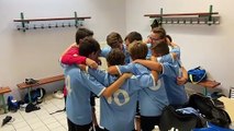 U13 B /// QUAND LES U13 B S'ESSAYENT AU CHANT DE VICTOIRE !!! 1/2 (21/10)