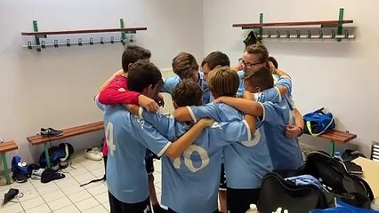 U13 B /// QUAND LES U13 B S'ESSAYENT AU CHANT DE VICTOIRE !!! 1/2 (21/10)