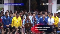 [FULL] Pidato Prabowo Subianto Usai Resmi Daftar Pilpres 2024 di KPU Bersama Gibran