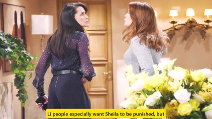 Sheila was arrested after taking revenge on Li The Bold and the Beautiful Spoile