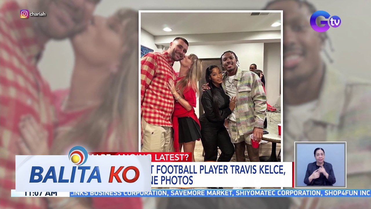 Taylor Swift at Travis Kelce, sweet sa online photos | BK