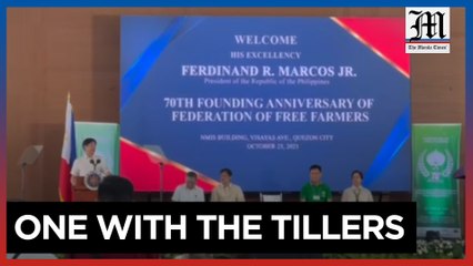 Marcos attends 70th Anniversary of Federation of Free Farmers