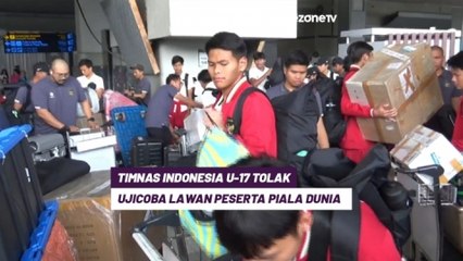 Hindari Cedera, Timnas Indonesia U-17 Tolak Ujicoba Lawan Tim Peserta Piala Dunia U-17 2023