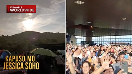 Diumano’y dancing sun, nasaksihan diumano ng mga deboto mula Cebu | Kapuso Mo, Jessica Soho