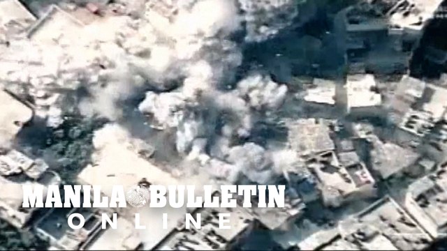 Israeli army releases footage of strikes targeting Hamas positions