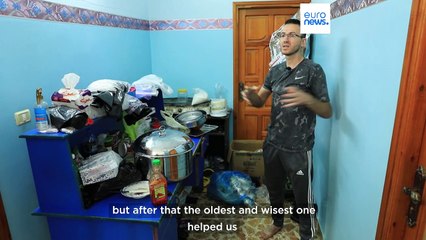 Irish passport-holder Ibrahim Al-Agha hosts 90 displaced people at his Gaza home