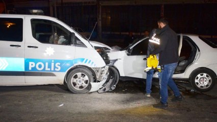 Polisin uyarısına uymadı, çarptı: 8 yaralı