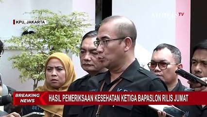 Hasil Tes Kesehatan Bakal Capres-Cawapres Dirilis Hari Jumat, 27 Oktober 2023