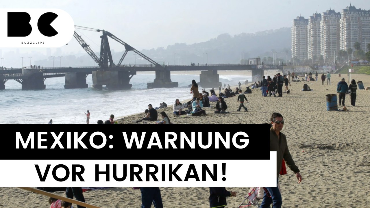 Mexiko: Gefährlicher Hurrikan bedroht Urlaubsort!