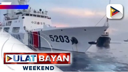 Supply boat ng AFP, binangga ng barko ng China Coast Guard