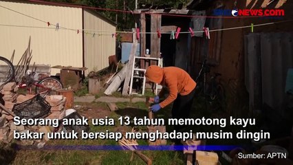 Tanpa Listrik, Warga Ukraina Bersiap Hadapi Musim Dingin