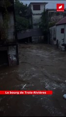Trois-Rivières sous les eaux