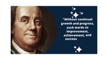 Benjamin Franklin's Quotes that tell a lot about ourselves  Life Changing Quotes
