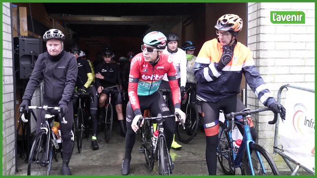 Arnaud De Lie clôture sa saison en roulant aux côtés de ses fans