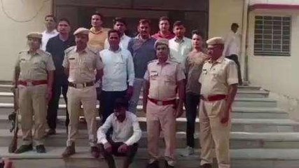 दौसा: ब्लाइंड मर्डर का 24 घंटे में हुआ खुलासा, आरोपी को दिखाई हवालात