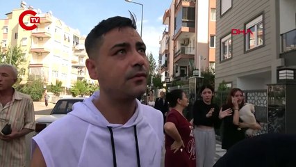 Yanan evdeki yaşlı kadını kuryeler kurtardı!