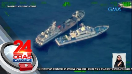 24 Oras Weekend Part 1: Banggaan ng mga barko ng China at Pilipinas, sugatang Pinay sa Gaza, latest sa Tel Aviv, atbp.
