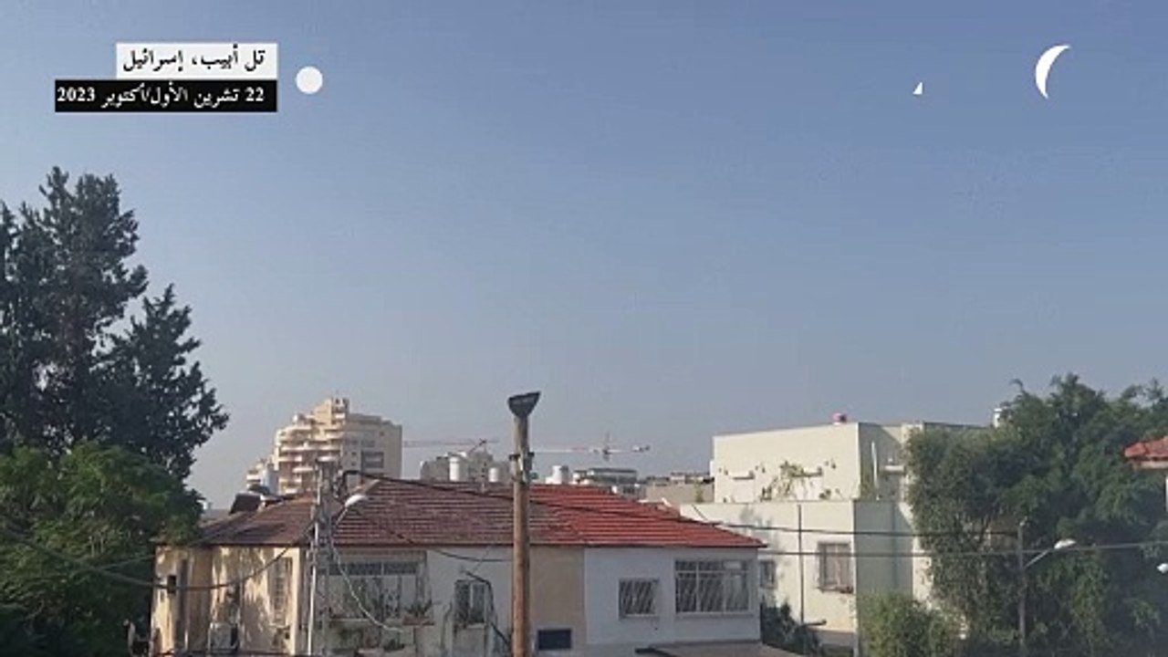 صفارات الإنذار تدوي في تل أبيب إثر إطلاق صواريخ من غزة