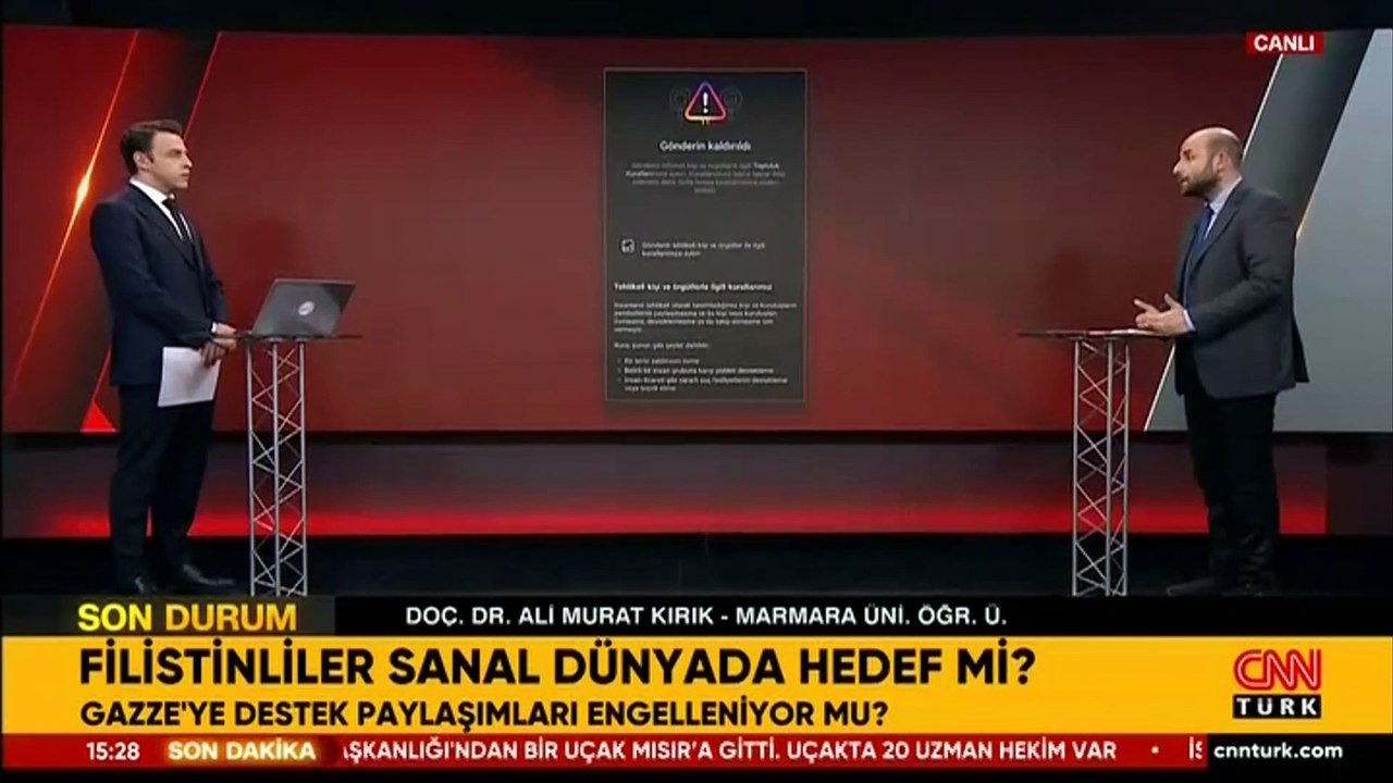 Filistinliler sanal dünyada hedef mi? Gazze’ye destek paylaşımları engelleniyor mu?