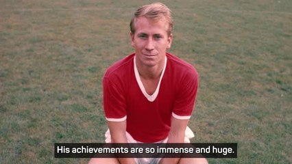 Premier League managers pay tribute to 'legendary' and 'iconic' Bobby Charlton
