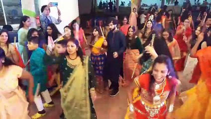 नवरात्र पर हुआ गरबा नृत्य