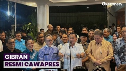 Download Video: Resmi! Koalisi Indonesia Maju Usung Gibran Rakabuming Jadi Cawapres,  Bakal Daftar ke KPU Tanggal 25