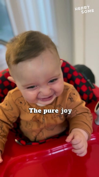 Baby's Blissful Giggles: A Bundle of Joy's Infectious Laughter  || Heartsome 