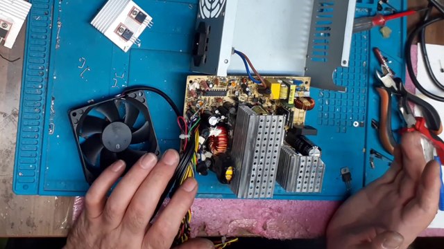 Güç Kaynağı Arıza Tamir ve BAŞTAN SONA PARÇA DEĞİŞİMİ/Power Supply-PSU AOPEN Z300-A-1.ci VİDEO