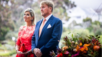 GALA VIDEO - Máxima des Pays-Bas flamboyante : elle fait sensation dans une robe bouffante