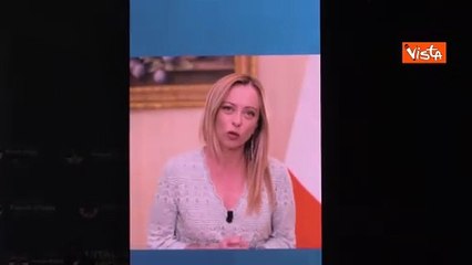 Un anno di Governo Meloni, la premier: "Abbiamo rappresentato l'Italia vera che onora il lavoro"